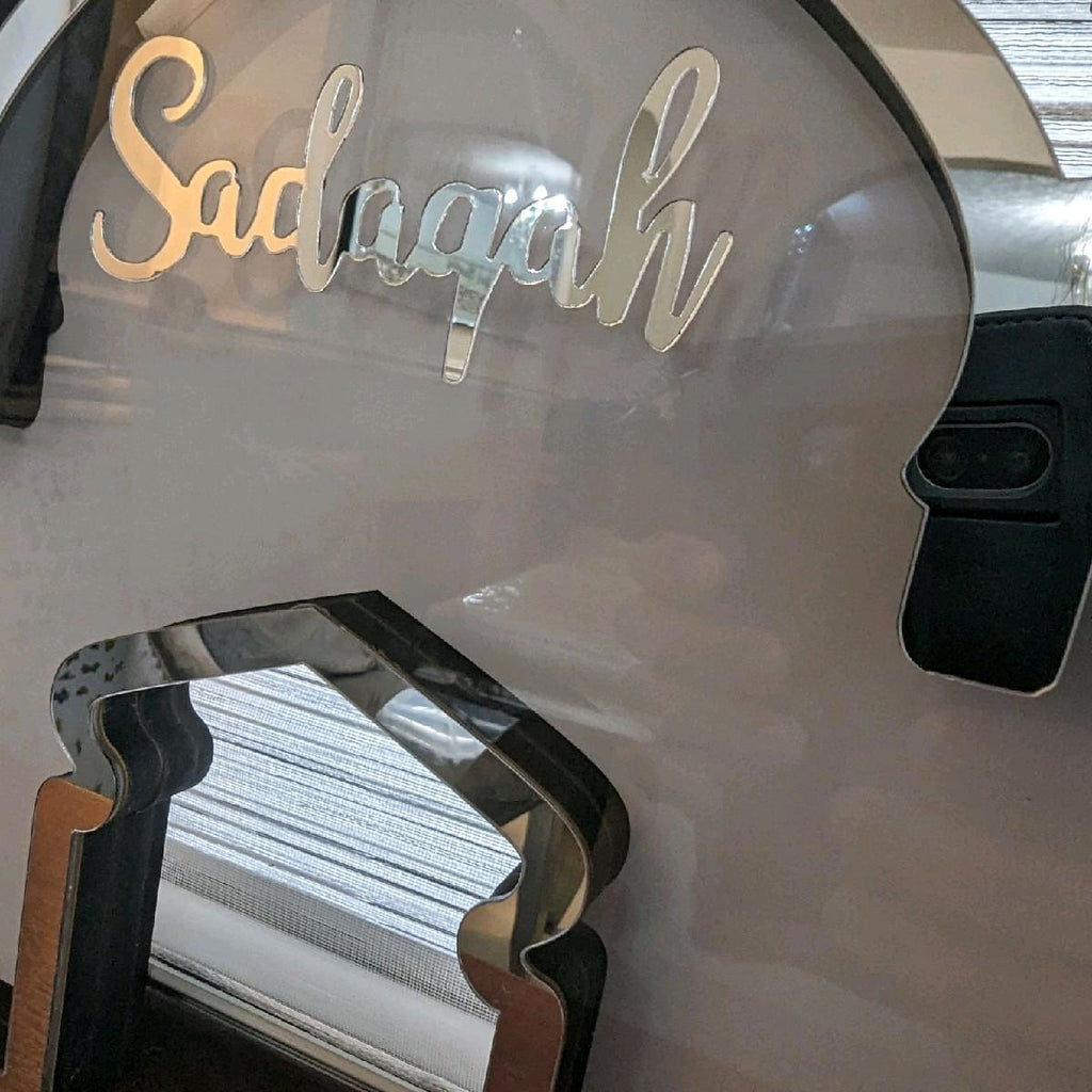 Sadaqah Mosque Shape Coin Charity Box