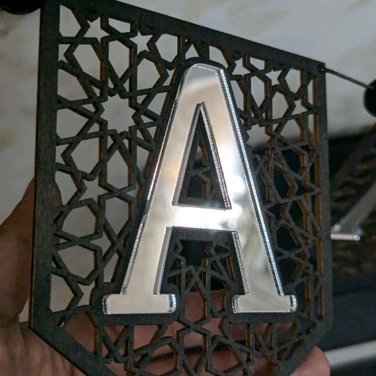 COMING SOON Set of 3 Ramadan Mubarak Eid Flag DIY Banners Acrylic and wooden Decoration