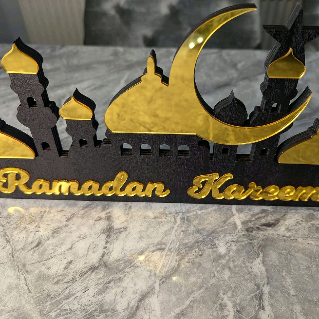 Decorate your own Ramadan Kareem Mosque fun decor